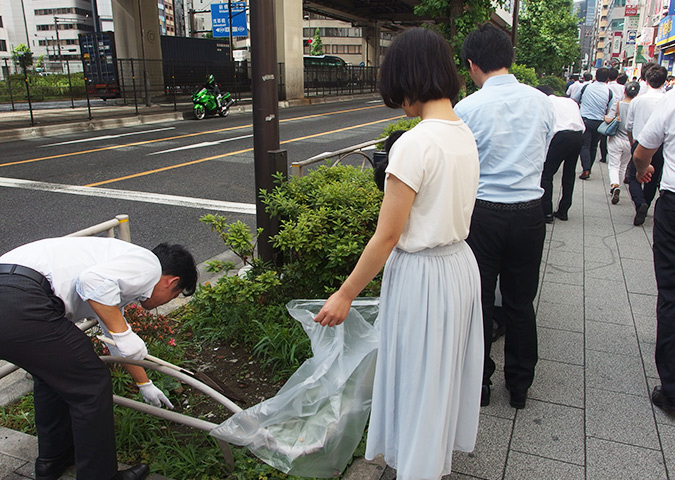 千代田区内一斉清掃活動