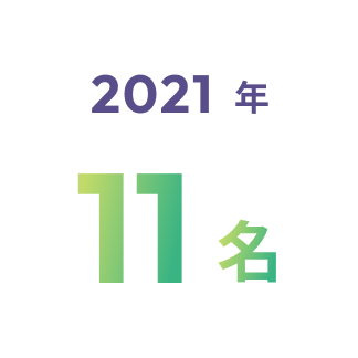 2021年　11名